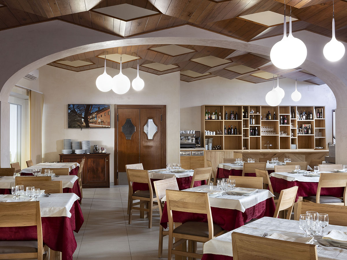 Sala interna Hotel Gabbiano